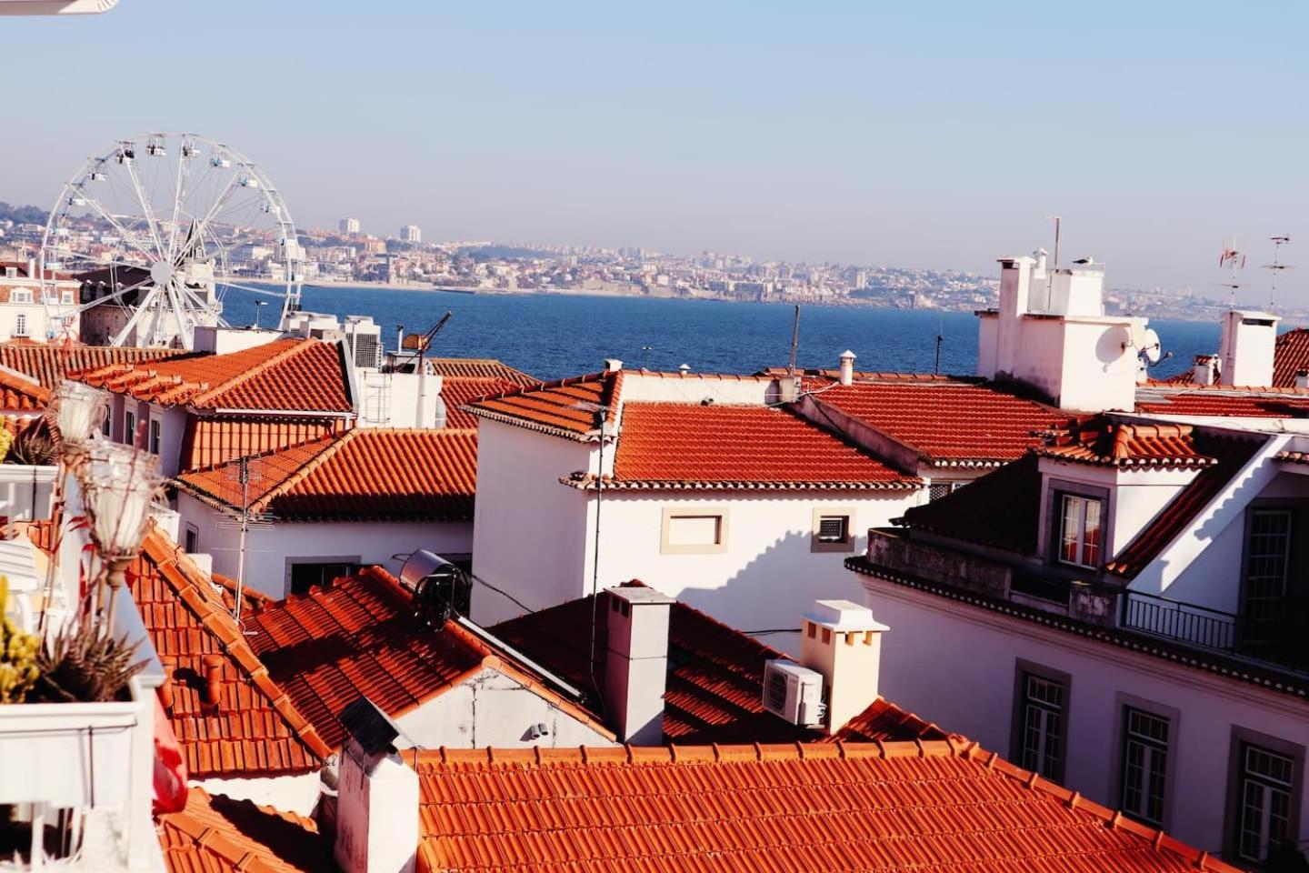 Sea View Wterrace 2 Mins From Beach In Old Town Кашкайш Экстерьер фото